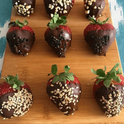 Fresas con chocolate